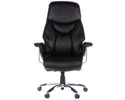 hjh office Prado - Bureaustoel - Kunstleder - zwart