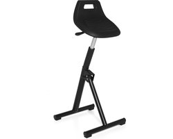 hjh office Top Work 31 - Werkkruk - Stahulp - Zwart