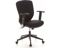 hjh office Traffic 20 - Bureaustoel - Stof - Zwart