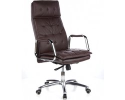 hjh office Villa 20 - Bureaustoel - Napaleer - Bruin