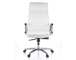 hjh office Villa 20- Bureaustoel - Stof - Nappaleder - Ivoor