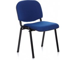 hjh office XT 600 - Bureaustoel - Conferentiestoel - Bezoekersstoel - Blauw / zwart