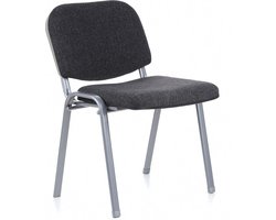 hjh office XT 600 - Bureaustoel - Conferentiestoel - Bezoekerstoel - Grijs / zilver