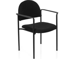 hjh office XT 700 - Bureaustoel - Bezoekerstoel/vergaderstoel - Zwart