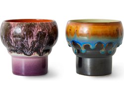 Hkliving 70s Ceramics: Lungo Mok Merge Set van 2