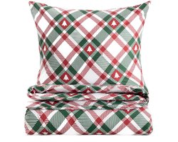 Ho Ho Home ADYGA Flanel Dekbedovertrek 160x200 cm met Kerstprint