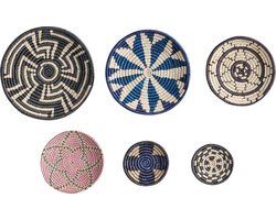 HOABINH - Wanddecoratie - Meerkleurig - Zeegras