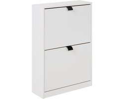 HOBART - Schoenenkast - Wit - MDF