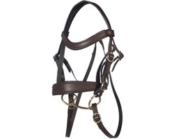 Hobby Paard Zadelset voor Kinderen - Bruin - One Size