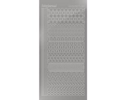 Hobbydots  Sticker - Spiegel -  Zilver