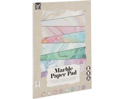 Hobbykarton CraftID A4 175gr marmer 16 vel | 12 stuks