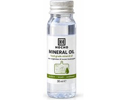 HOCHO Minerale Olie voor Hout en Bamboe Snijplanken – Voedselveilig – 30ml