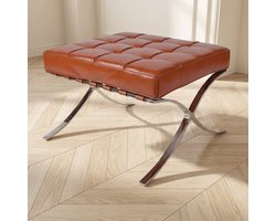 Hocker Expo Premium Leer Cognac