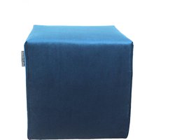 Hocker Italian Velvet Denim Blue-400