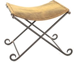 Hocker – Luxe uitstraling – Comfortabele voetenbank en bijzettafel – Duurzaam en stijlvol design voor elk interieur