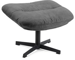 Hocker microvezel antraciet