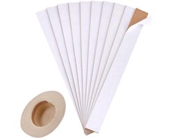 Hoed Size Reducer - 10 stuks - Zelfklevende Kurk Sheet - Hoed Maat Aanpassen - Cowboy Hoeden Spacers - Sizing Tape - Kurk Strips - Mannen Meubels Thuis Decoratie