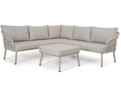 Hoek loungeset Rope Zand/Beige Coco