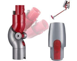 Hoek opzetstuk geschikt - voor Dyson V7 V8 V10 V11 V15 - Hoekstuk Adapter 90 graden tool hulpmiddel - Rood