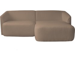 Hoekbank - Evora - rechts - stof now or never taupe 16