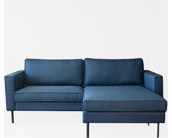 Hoekbank - Frevo - stof Malmo donkerblauw 81