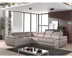 Hoekbank Ilaria Latte hoekzetel