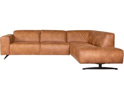 Hoekbank - Lambada - rechts - leer Colorado cognac 03