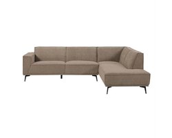 Hoekbank Leeds 2,5 zits ottoman rechts - Stof City 453 Moss Grey