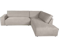 Hoekbank - Marken - rechts - Bjorn grof geweven beige 24