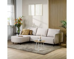 Hoekbank Rogers | Beige Urban | Longchair L+R