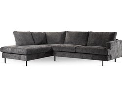 Hoekbank Soof | Antraciet Haga