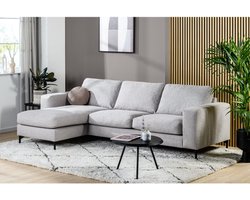 Hoekbank Sophie stof Valente - Grijs | BY-OLAF