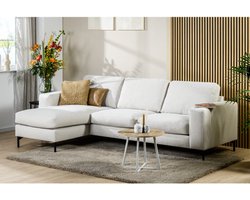 Hoekbank Sophie stof Valente - Naturel | BY-OLAF