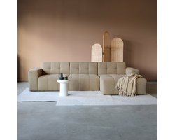 Hoekbank Wave | Beige Stof