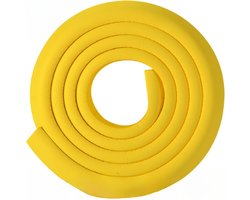 Hoekbeschermer – 2 Meter Knipbaar – Geel – Tafelbeschermer / Meubelbescherming – Flexibel & Duurzaam – Voor Tafels, Kasten & Meubelhoeken