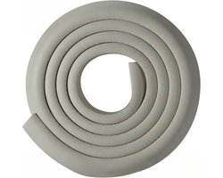 Hoekbeschermer – 2 Meter Knipbaar – Grijs – Tafelbeschermer / Meubelbescherming – Flexibel & Duurzaam – Voor Tafels, Kasten & Meubelhoeken