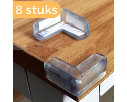 Hoekbeschermer Beveiligers Baby Kind Peuter - Hoek Bescherming Veiligheid Stootkussens - Zelfklevend op Kasten Tafels - Vierkant 8 stuks