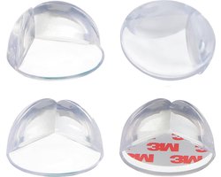 Hoekbeschermers Transparant - Beschermhoekjes tafel - Kindbescherming - Veiligheid - 12 Stuks