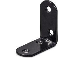 Hoekbeugel Staal zwart 40x40x19mm