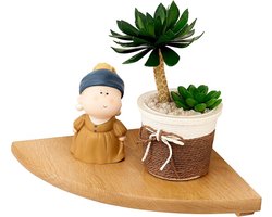 Hoekplank - Wandplank - Standplank Decoratief - Voor Woonkamer en Keuken - Kamerrek