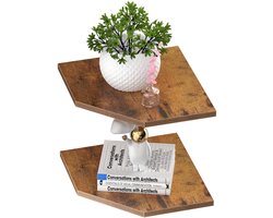 Hoekplanken - Multifunctioneel - Set van 2 - Hout - Modern