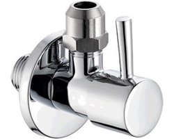 Hoekstopkraan Plieger Design Rond 1/2'' Chroom