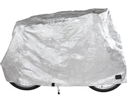 Hoes fietsbeschermhoes zilver
