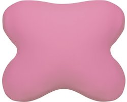 Hoes geschikt voor Tempur Ombracio slaapkussen, 60/56 x 50/48 cm, vormvaste jersey kussensloop voor vlinderkussens, gemaakt van 100% katoen, in flamingo.