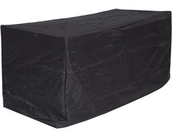 Hoes MCW-J41, dekzeil beschermhoes, tuinbank tuinmeubelen, antraciet ~ 95x180x75cm