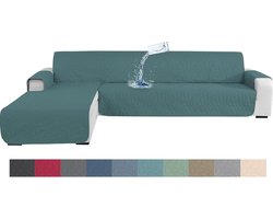 Hoes voor Hoekbank - Bankbeschermer - Meubels Beschermen - Waterdicht - 255 cm - Lichtblauw