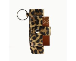 Hoes voor IQOS iLuma ONE | Leopard geel | inclusief hoesje voor pakje Terea