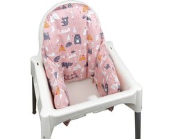 Hoes voor Opblaasbaar Kussen Kinderstoel - Zachte Katoenen Bekleding voor IKEA Antilop