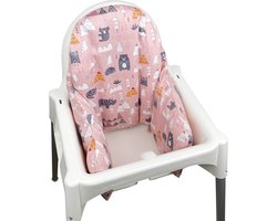 Hoes voor Opblaasbaar Kussen Kinderstoel - Zachte Katoenen Bekleding voor IKEA Antilop