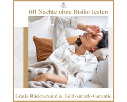 Hoeslaken 180x200 cm Donkerblauw | Extra Diep voor Hoge Matras (Tot 30cm) | Egyptisch Katoen Mako Satijn